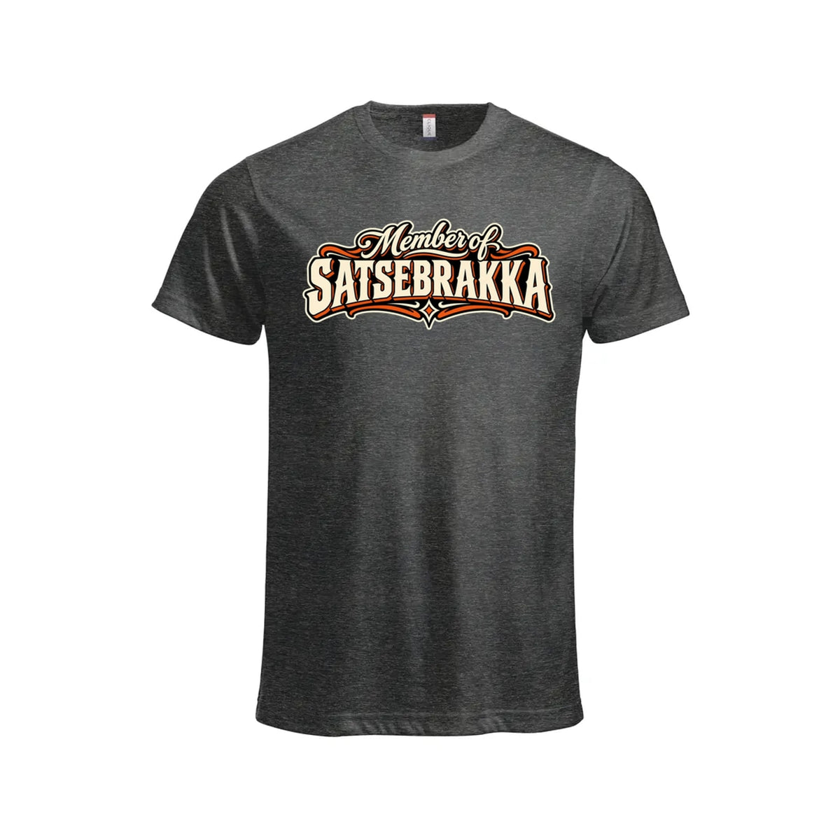 Satsebrakka T-skjorte – Koks – foran