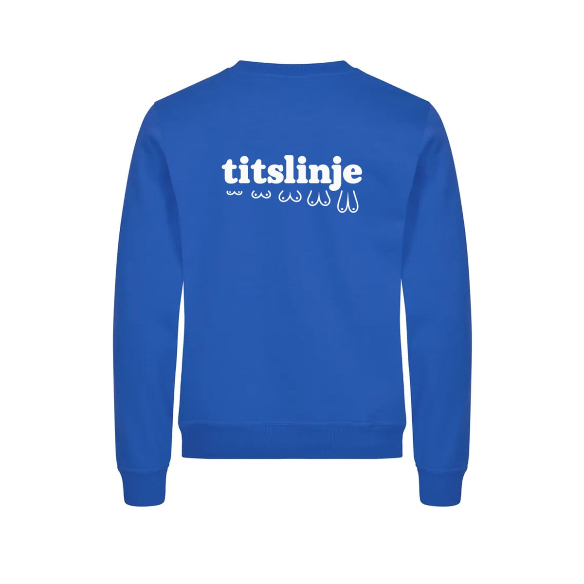 Titslinje Genser – Blå – bak