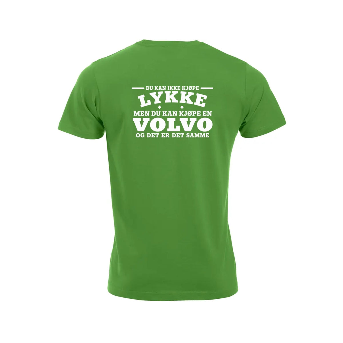 Volvo-lykke T-skjorte – Grønn – bak
