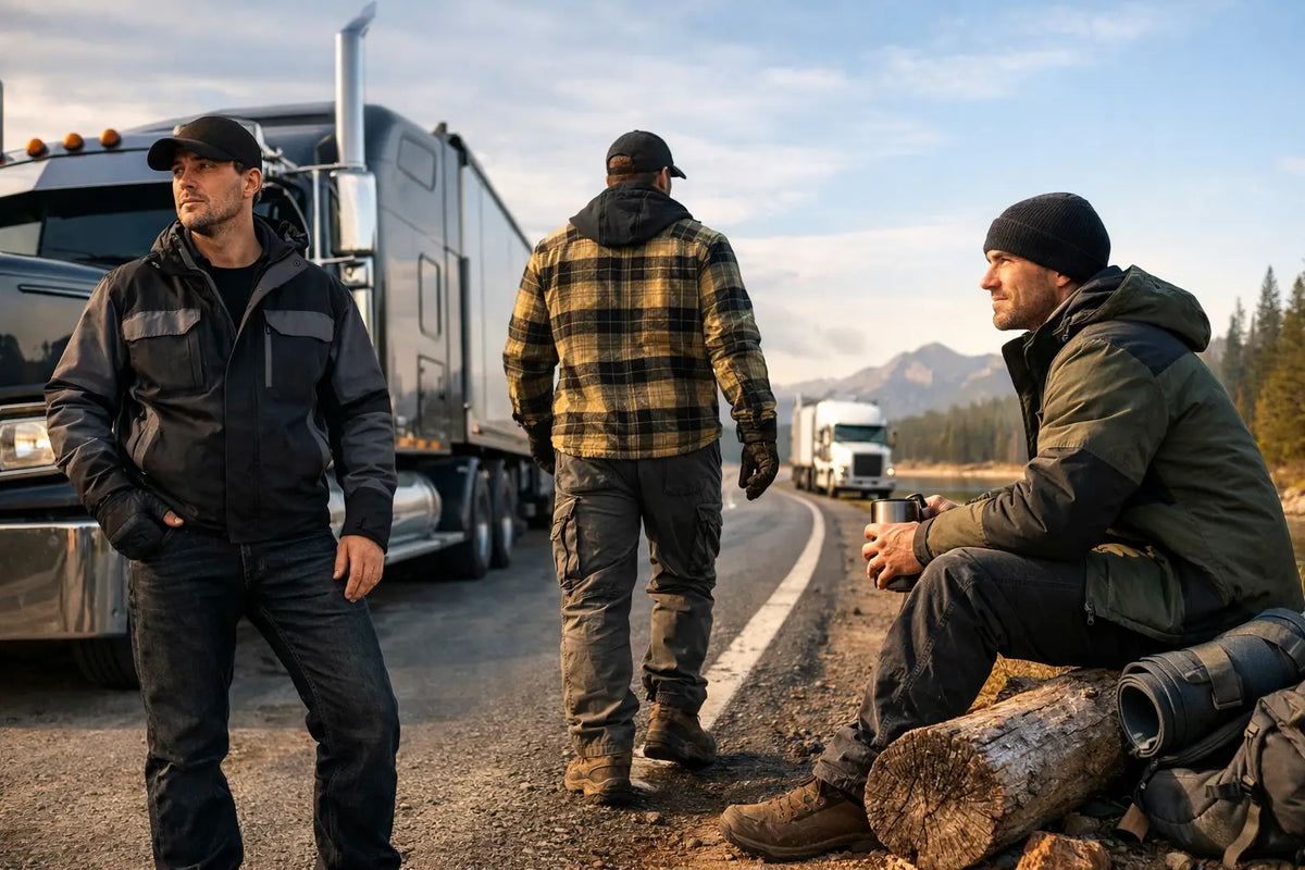 Beste truckerklær for jobb, vei og fritid