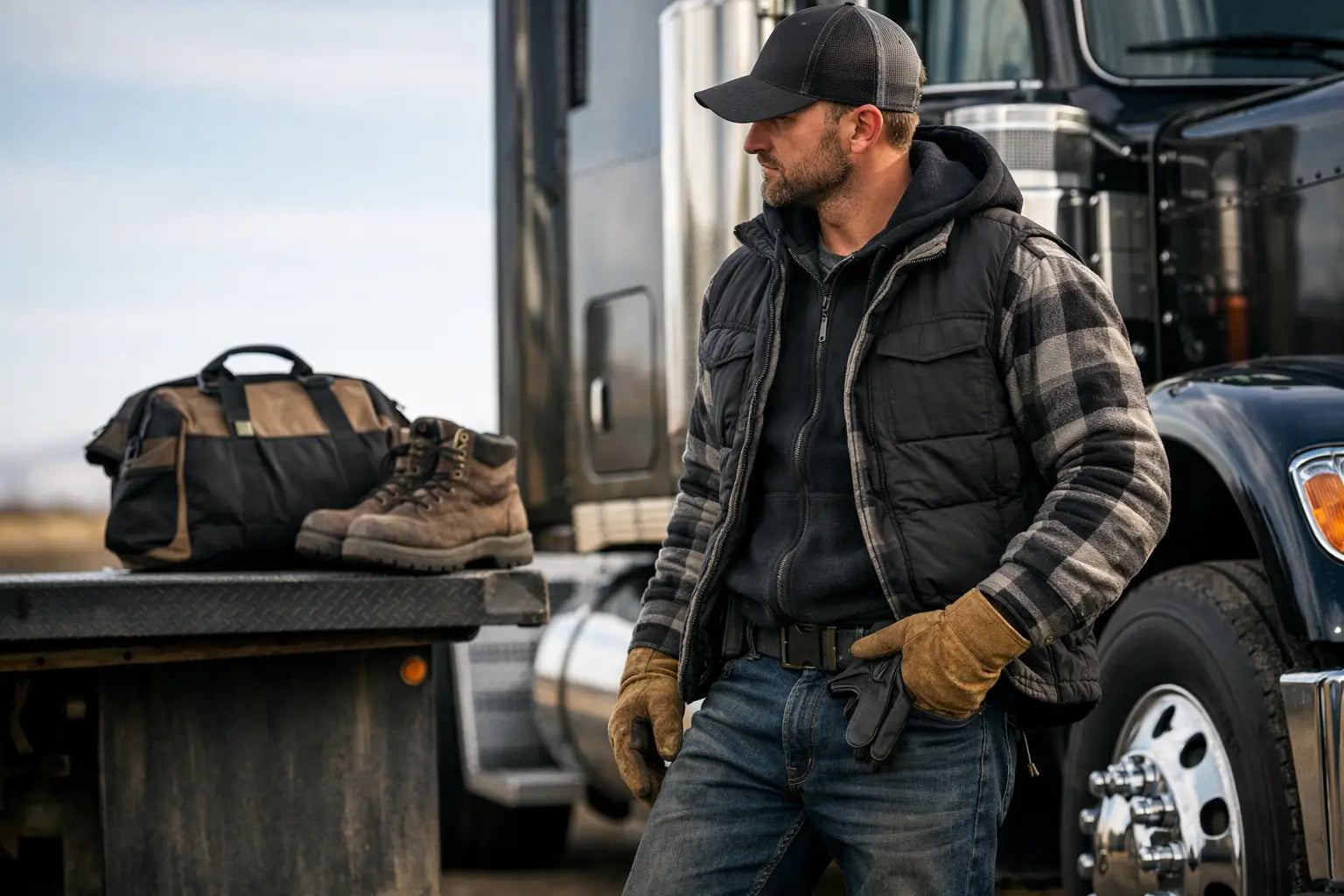 Guide til trucker klær som faktisk blir brukt
