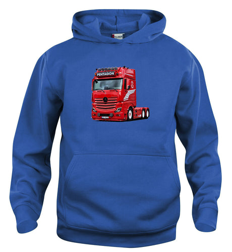 Kirkhus Pentagon - JUNIOR hettegenser