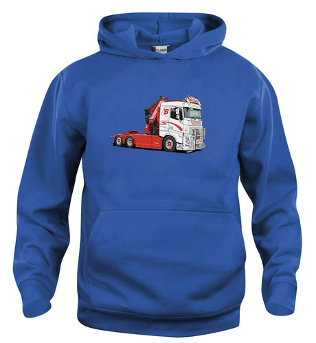 Bøstrand Kranbil - JUNIOR hettegenser