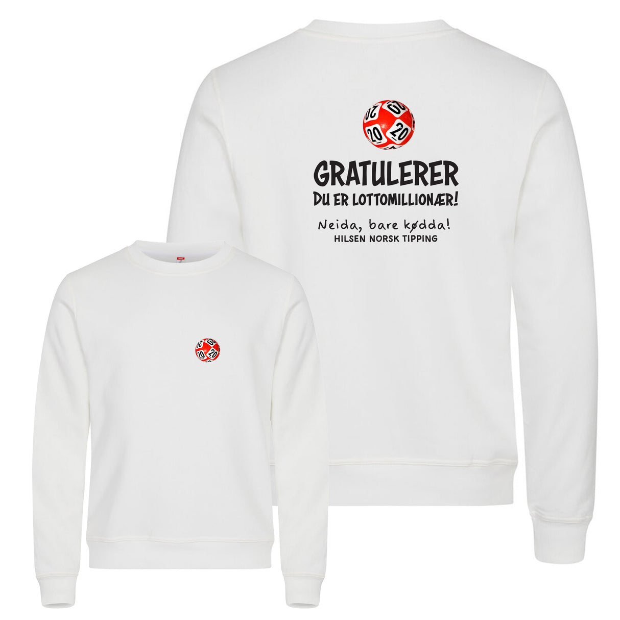 Lottomillionær - genser