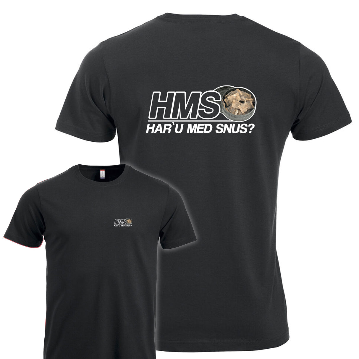 HMS Har`u med snus? - tskjorte