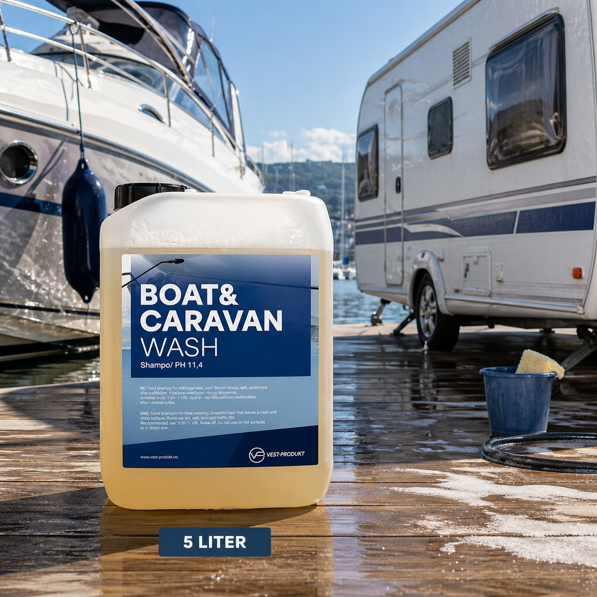 5L – Boat and Caravan Wash