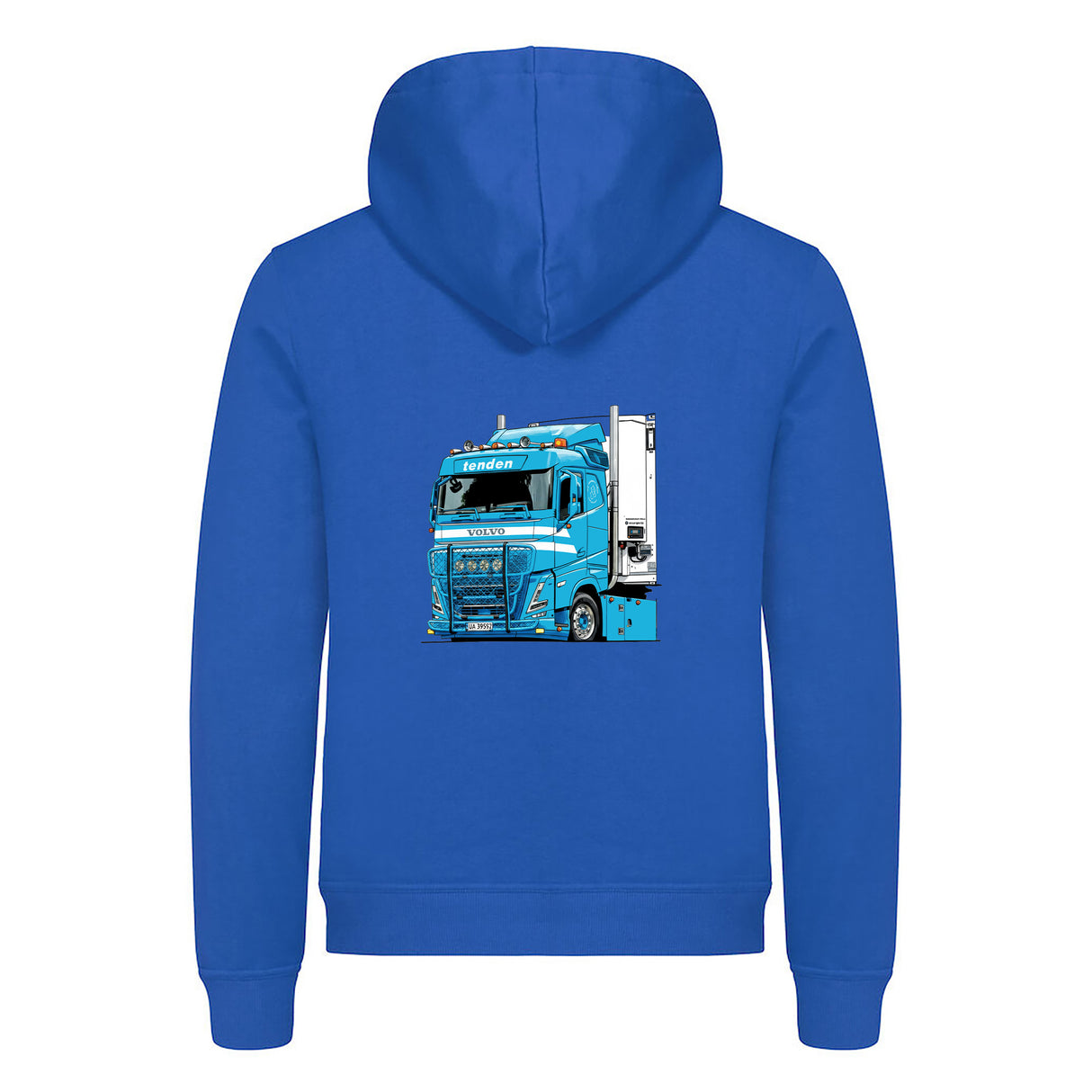 Tenden Illustrasjon - hettegenser