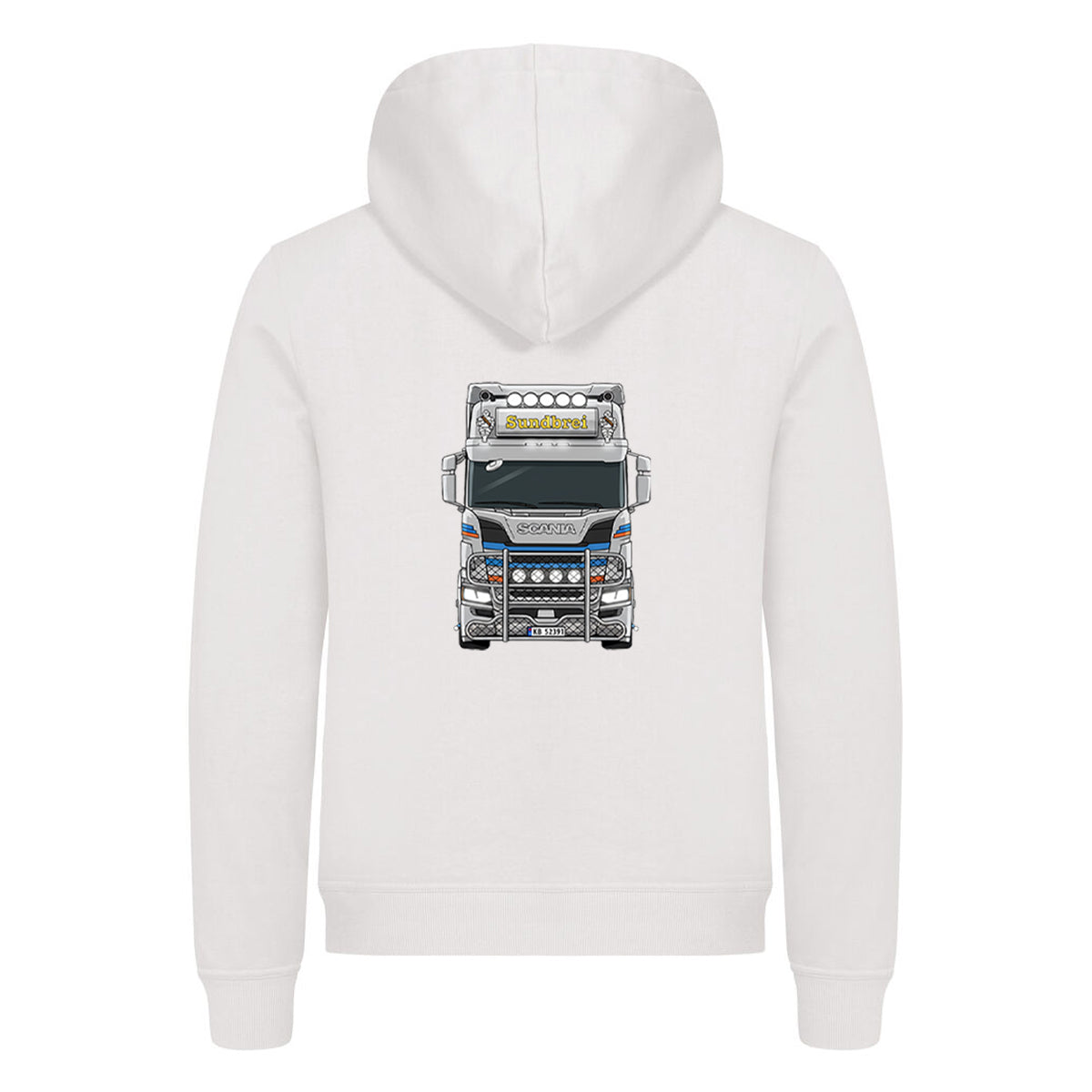 Sundbrei Illustrasjon - hettegenser