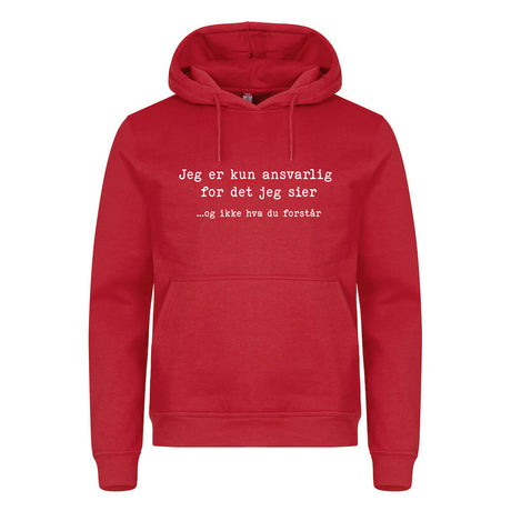 Sagt & Forstått - hettegenser