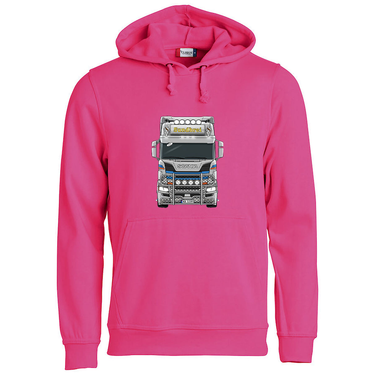 Sundbrei Illustrasjon - hettegenser