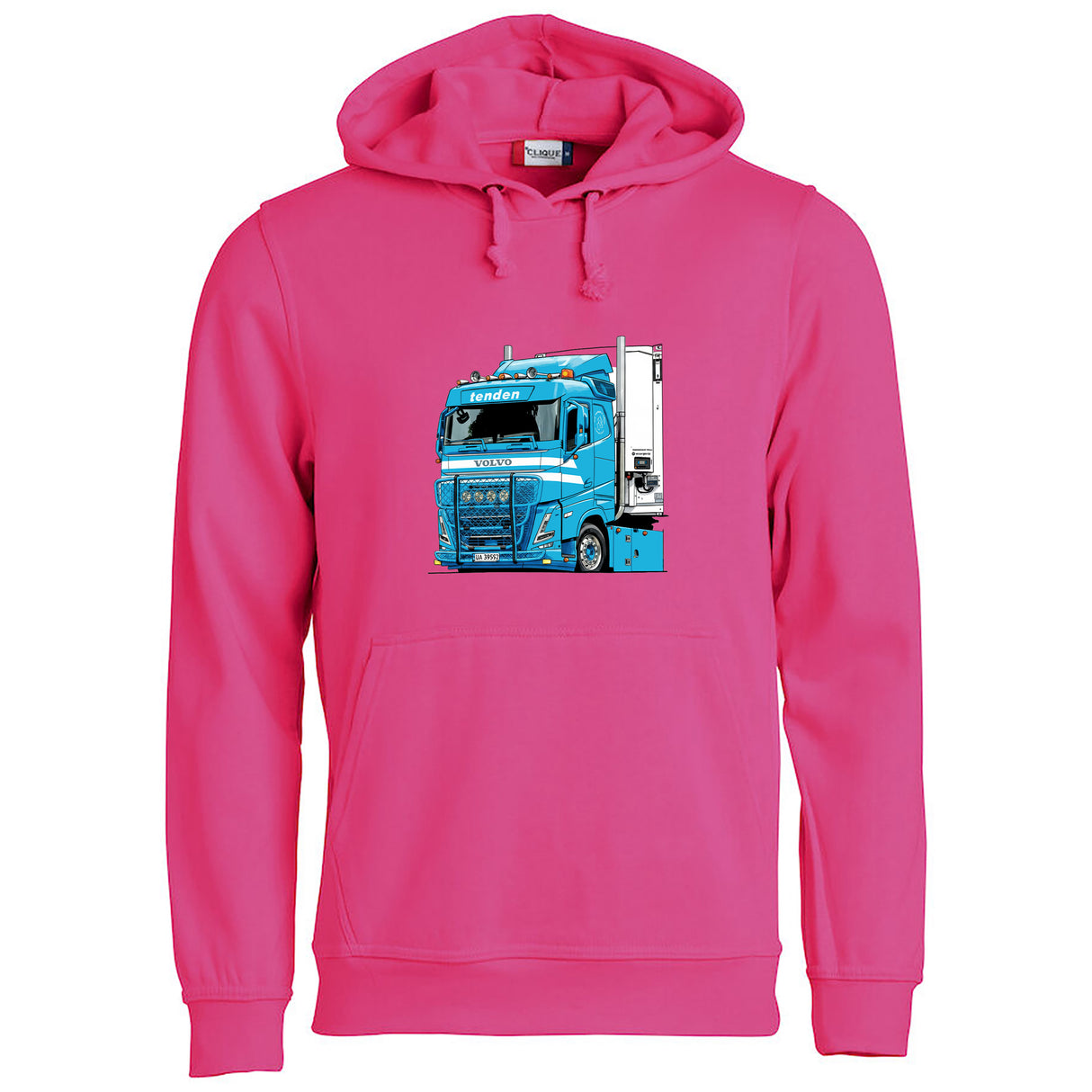 Tenden Illustrasjon - hettegenser