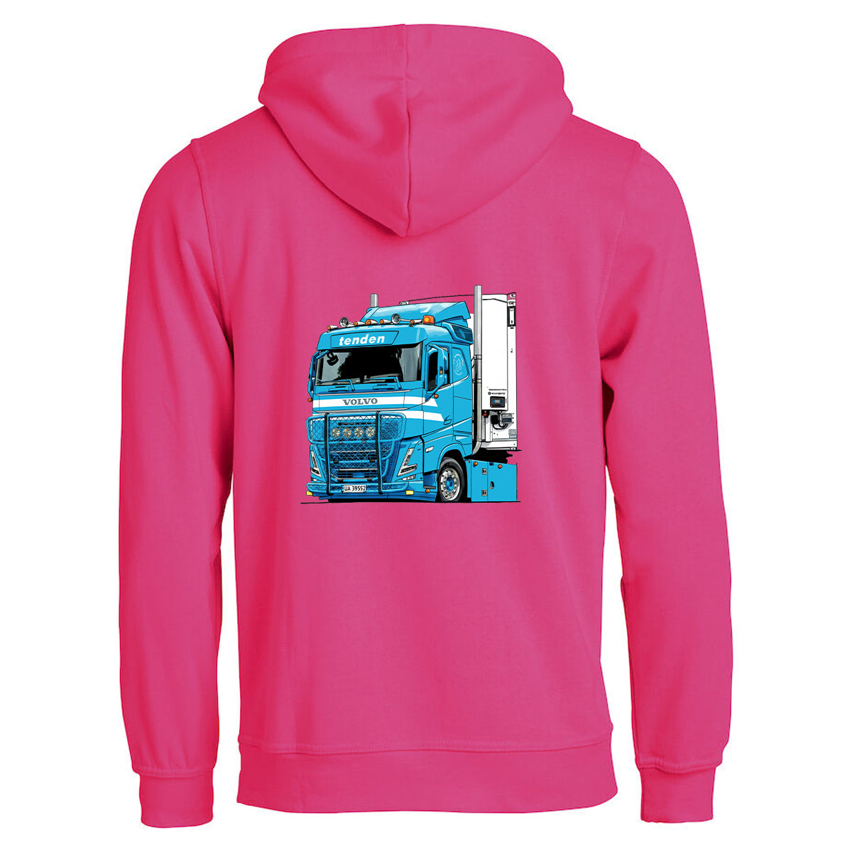 Tenden Illustrasjon - hettegenser