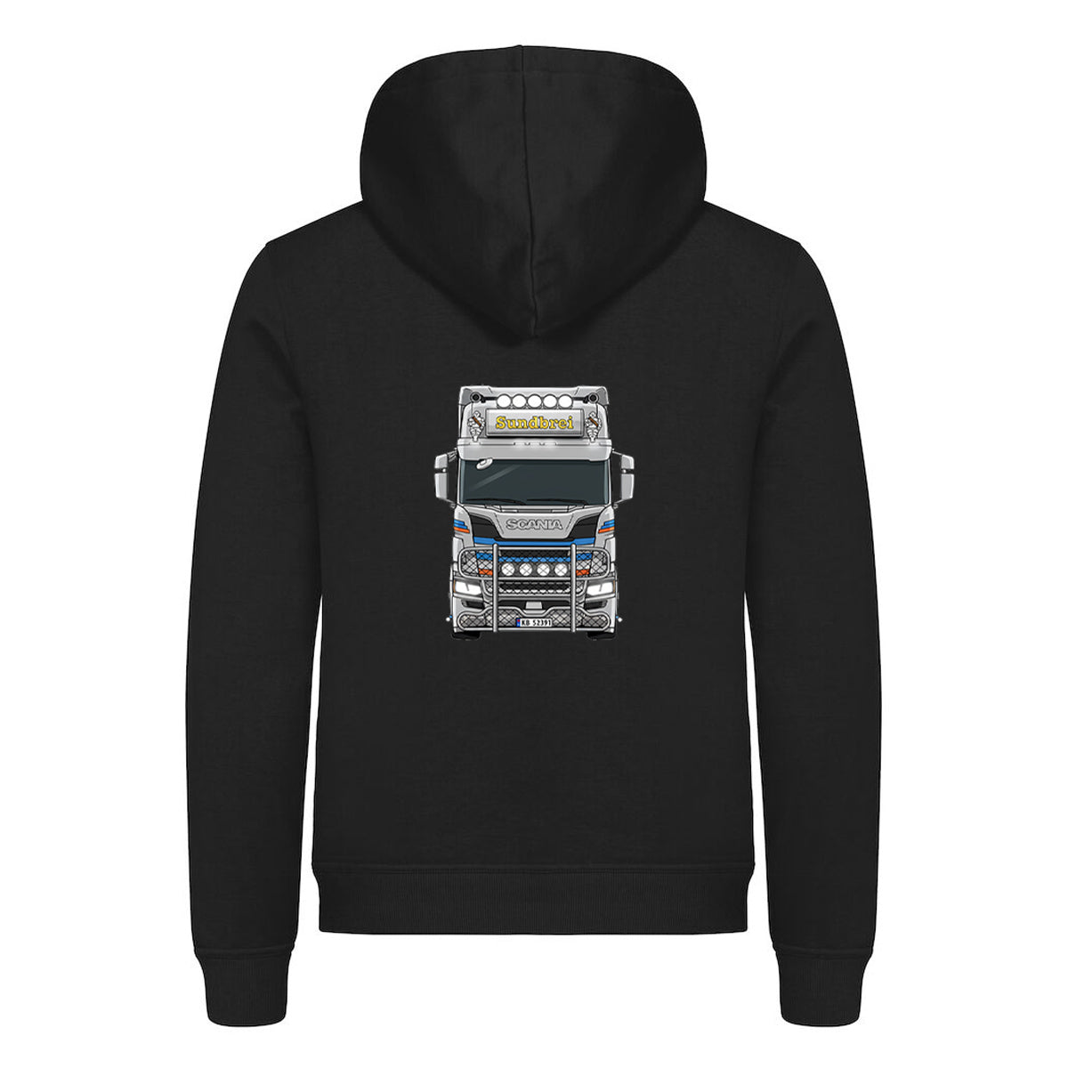 Sundbrei Illustrasjon - hettegenser