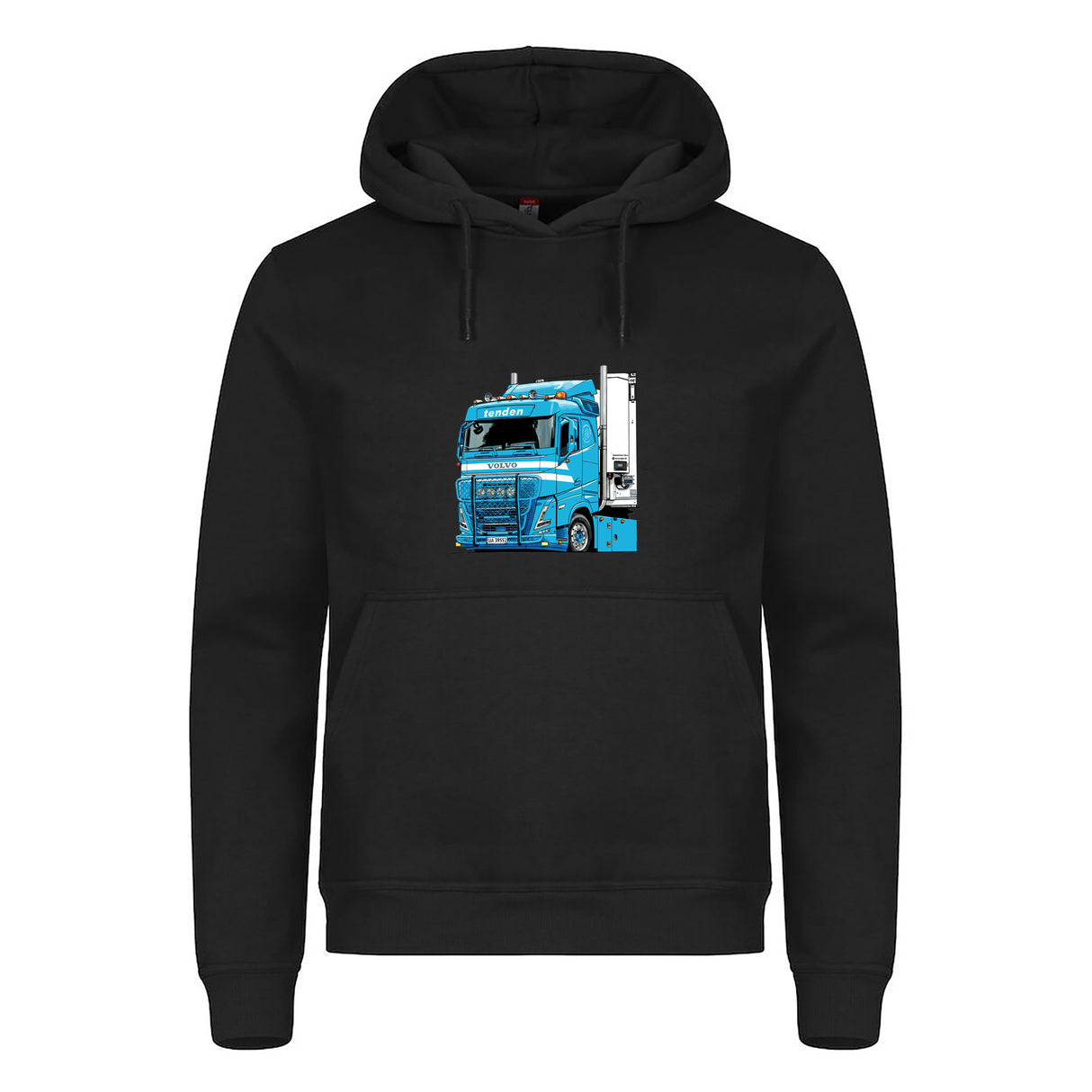 Tenden Illustrasjon - hettegenser