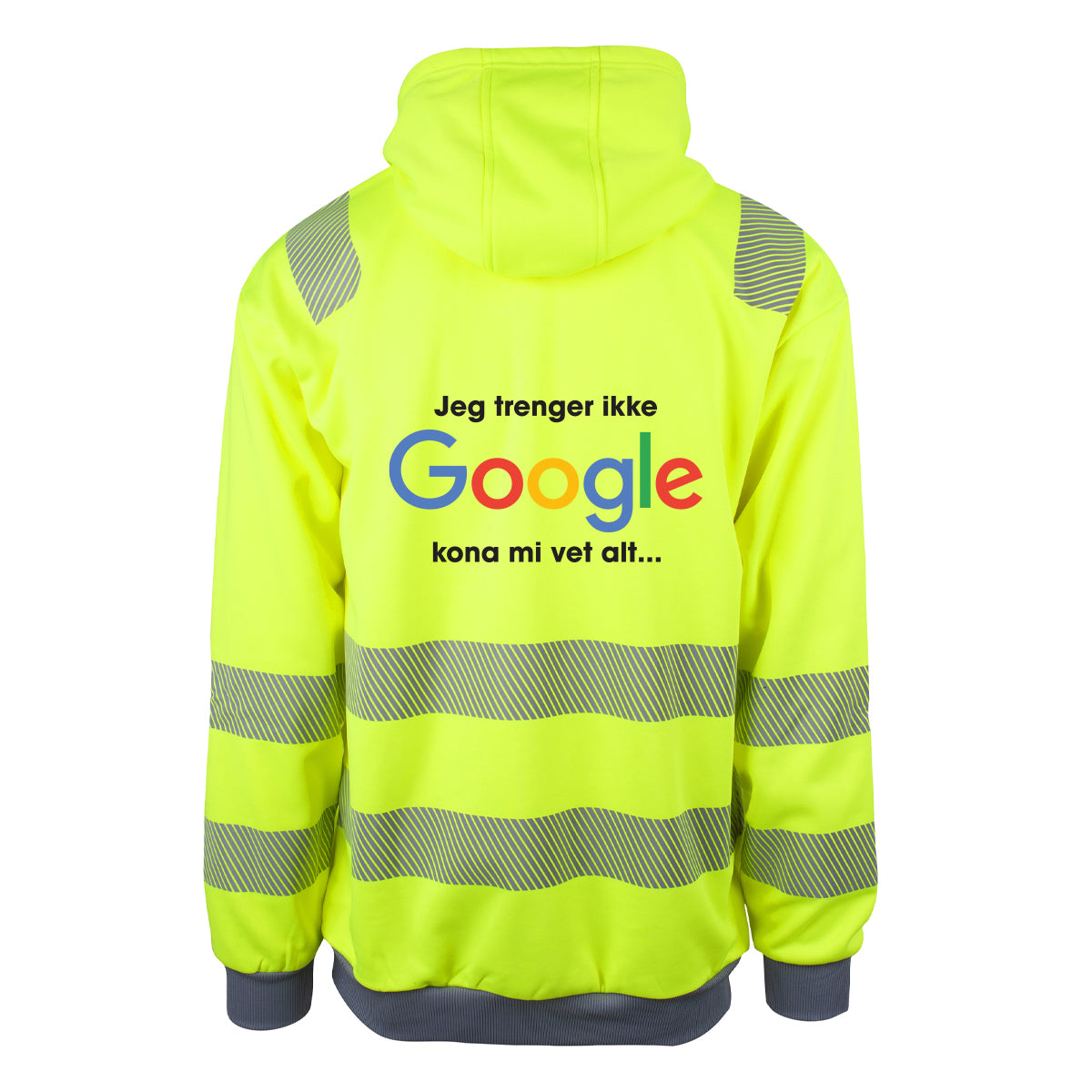 Trenger ikke Google - Reflexhoodie