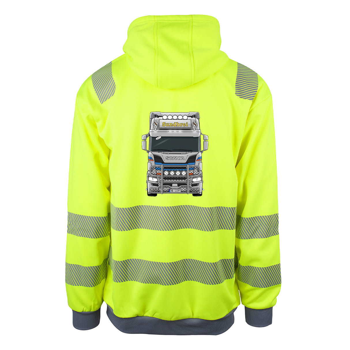 Sundbrei Illustrasjon - reflekshoodie