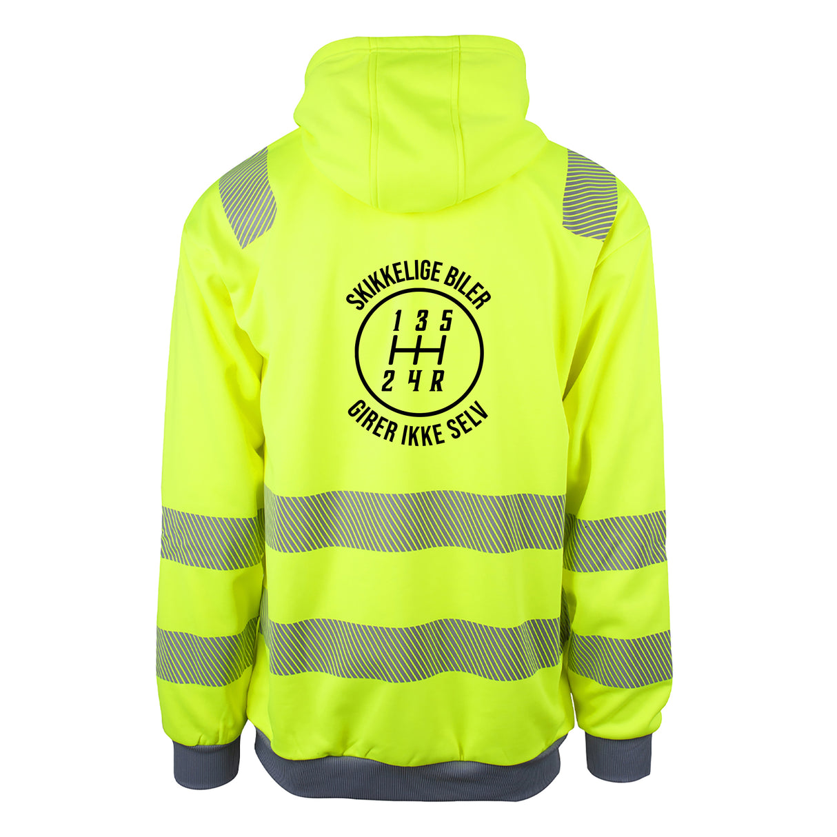 Skikkelige biler - reflekshoodie