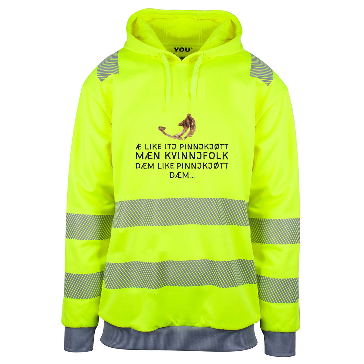 Pinnkjøtt - reflekshoodie