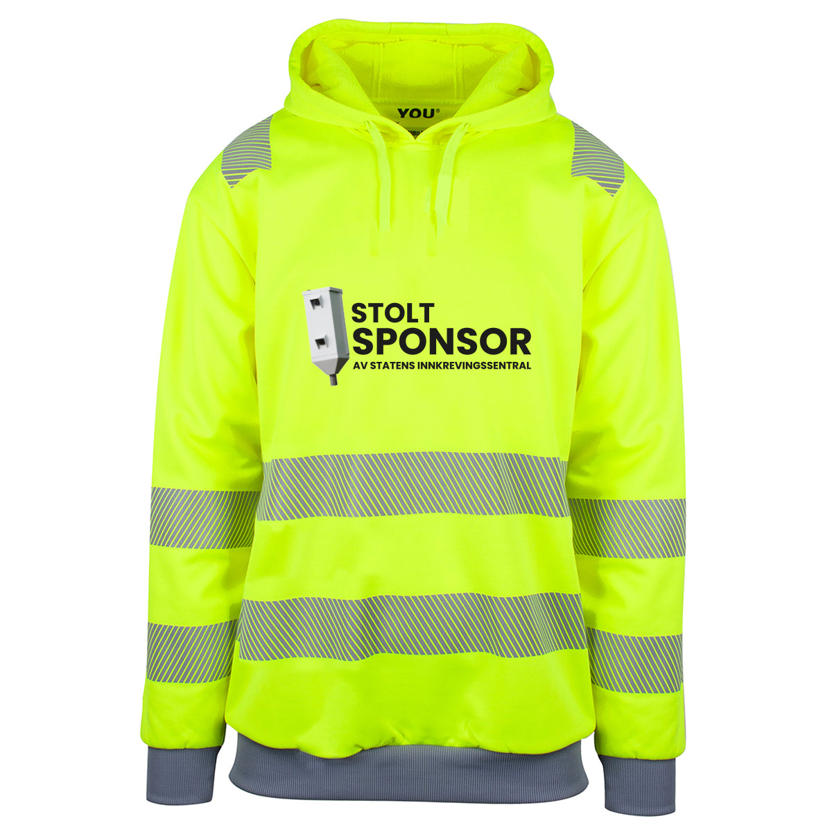 Stolt Sponsor - Reflekshoodie