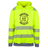Skikkelige biler - reflekshoodie