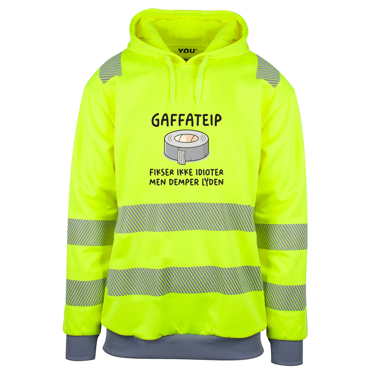 Gaffateip 2.0 - Reflekshoodie