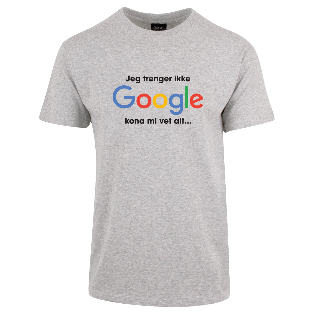 Trenger ikke Google - tskjorte
