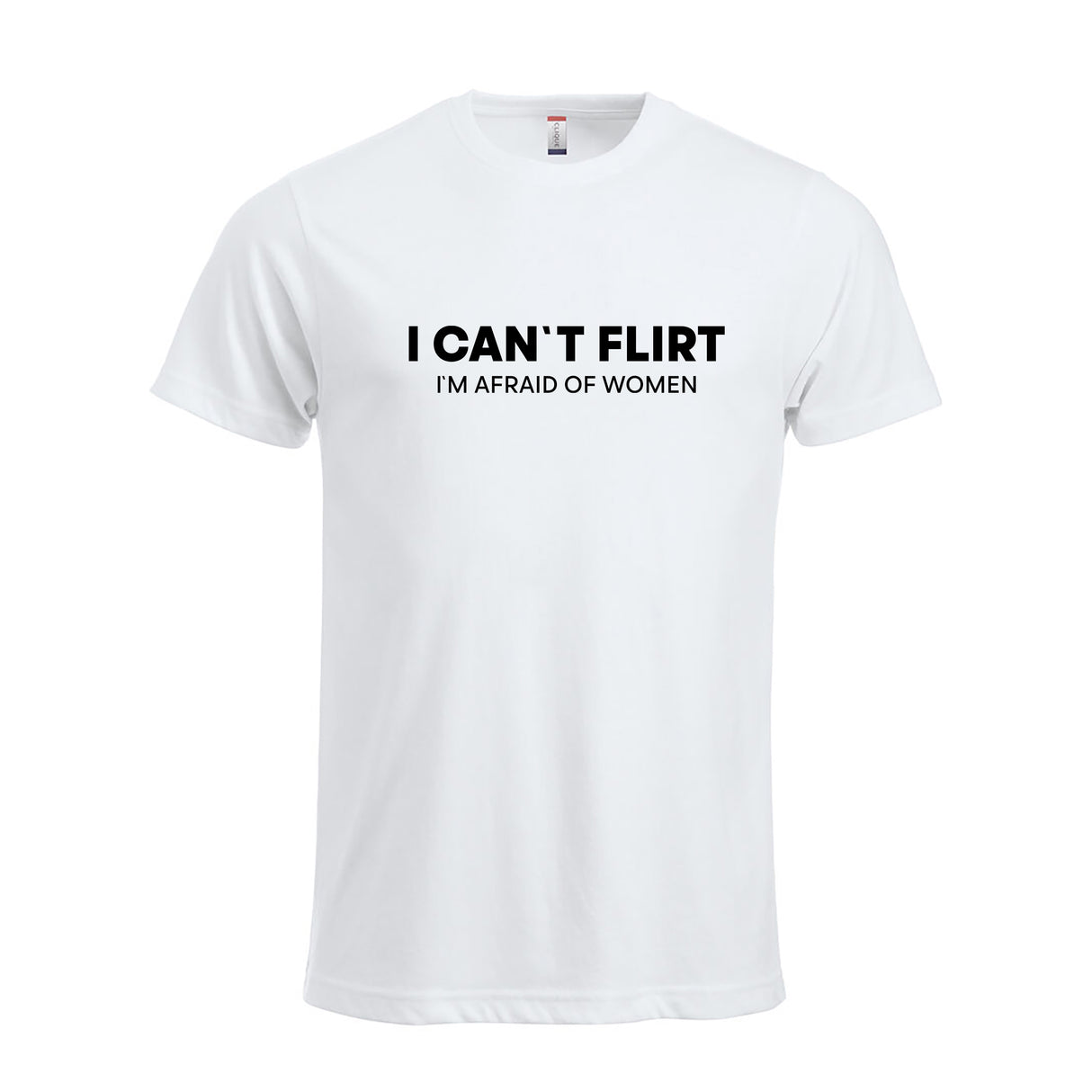I Can`t Flirt - t-skjorte