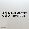 Hiace Livets Bil - Klistremerke