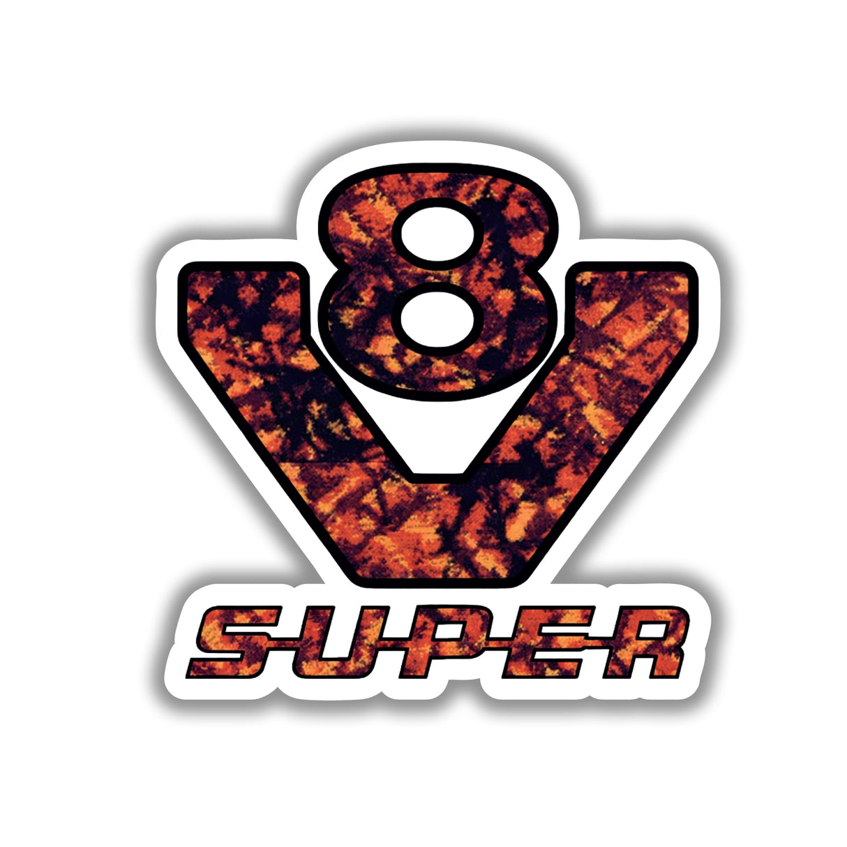 V8 SuperPlysj – Sticker