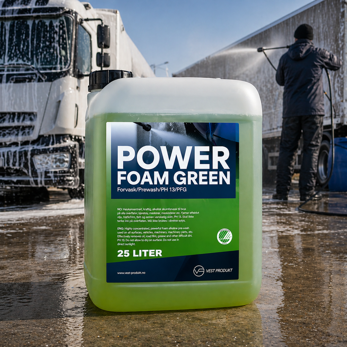 25L – Power Foam Green