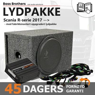 Match Lydoppgraderingspakke Scania