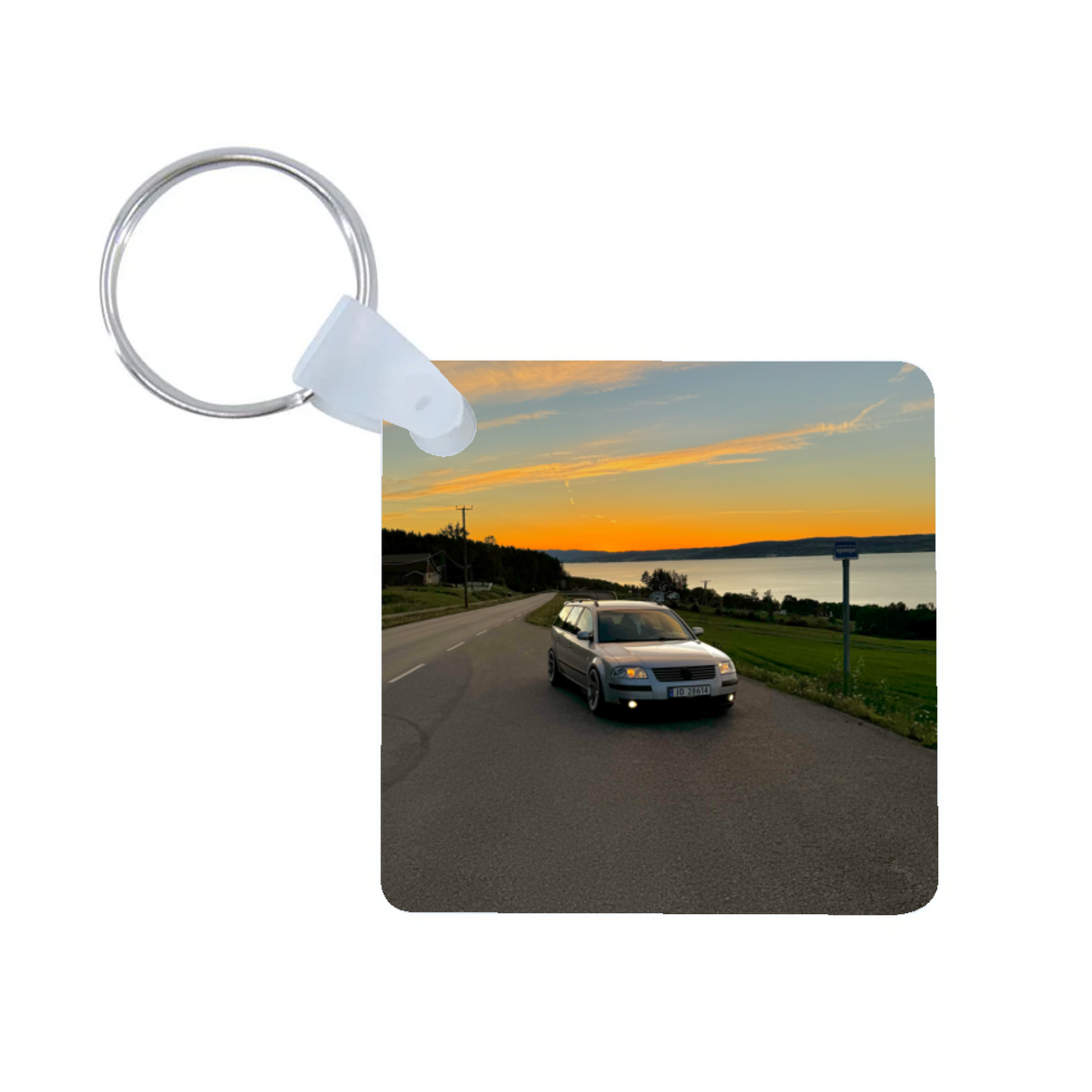 Moderne Keytag (Selvdesign)