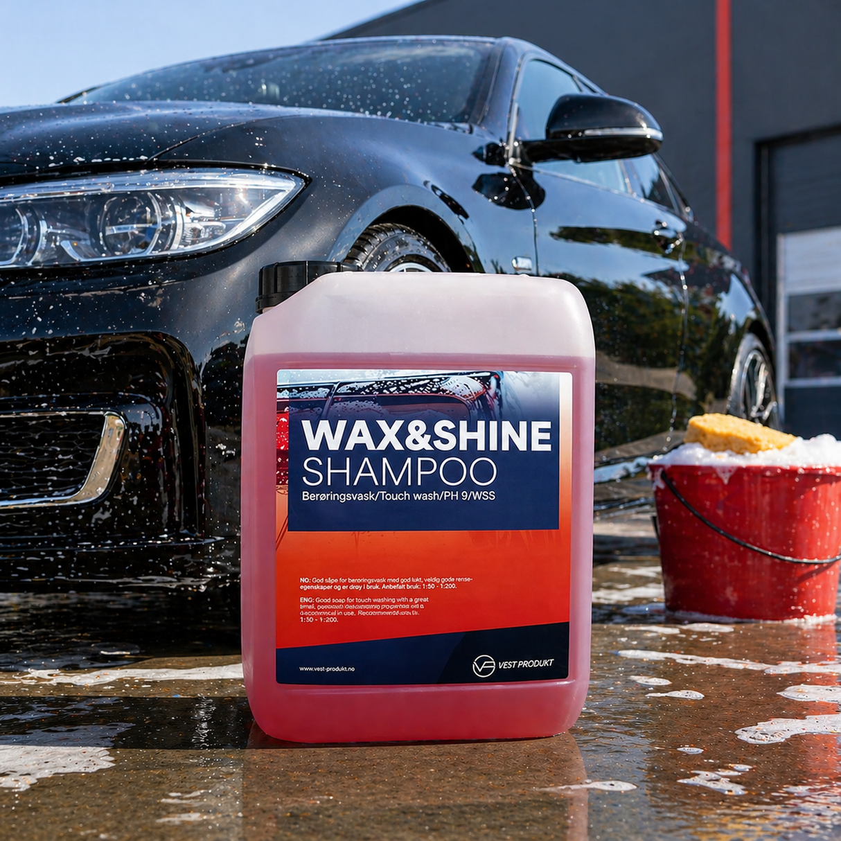 5L – Wax & Shine Shampoo