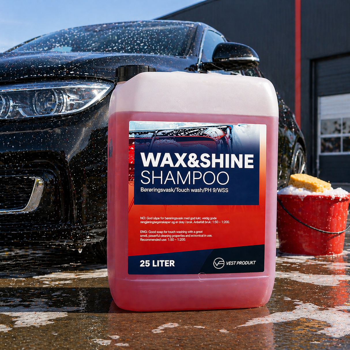 25L – Wax & Shine Shampoo