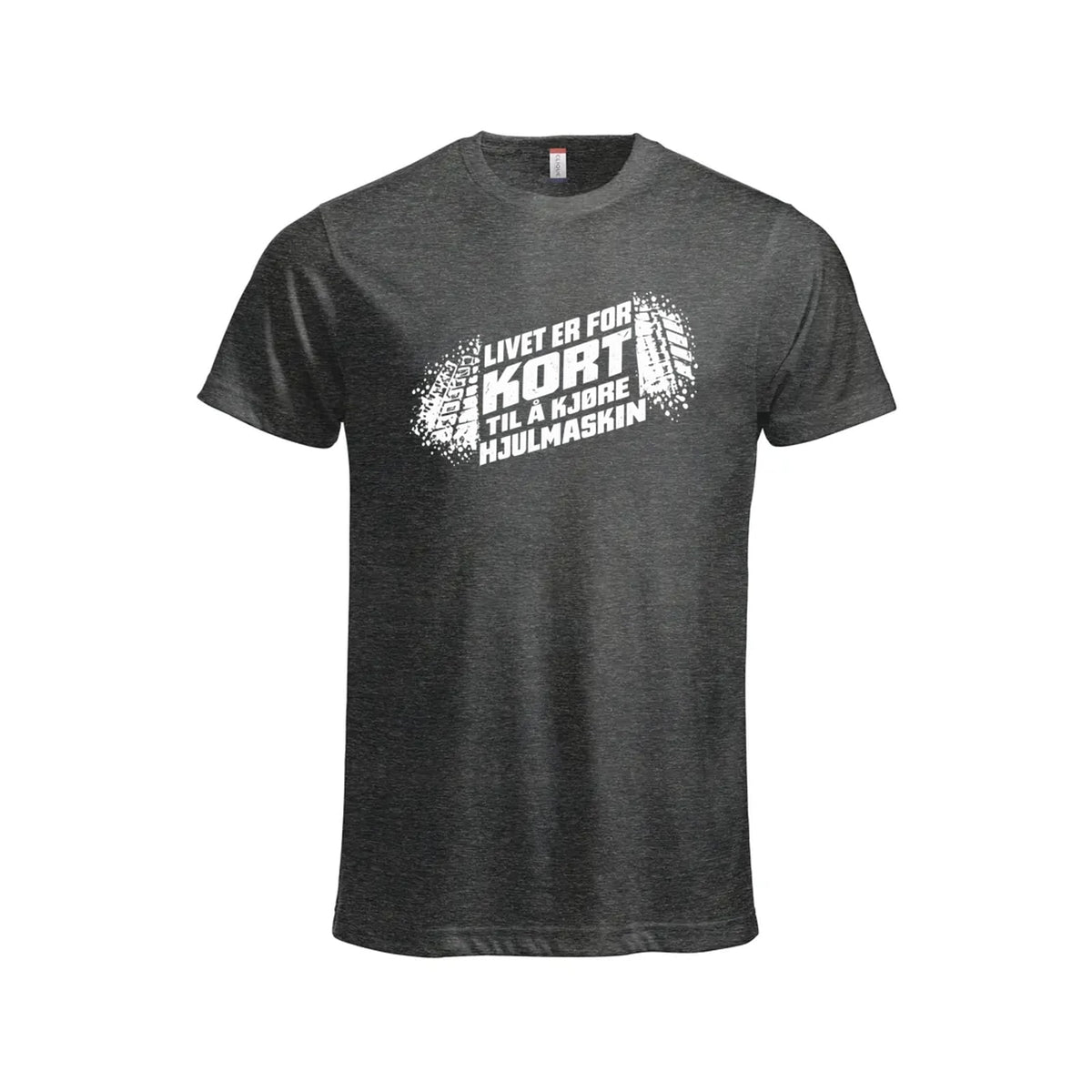 Hjulmaskin T-skjorte – Koks – foran