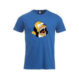 Homer T-skjorte – Blå – foran