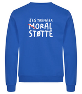 Moral Støtte Genser – Blå – bak