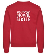 Moral Støtte Genser – Rød – bak