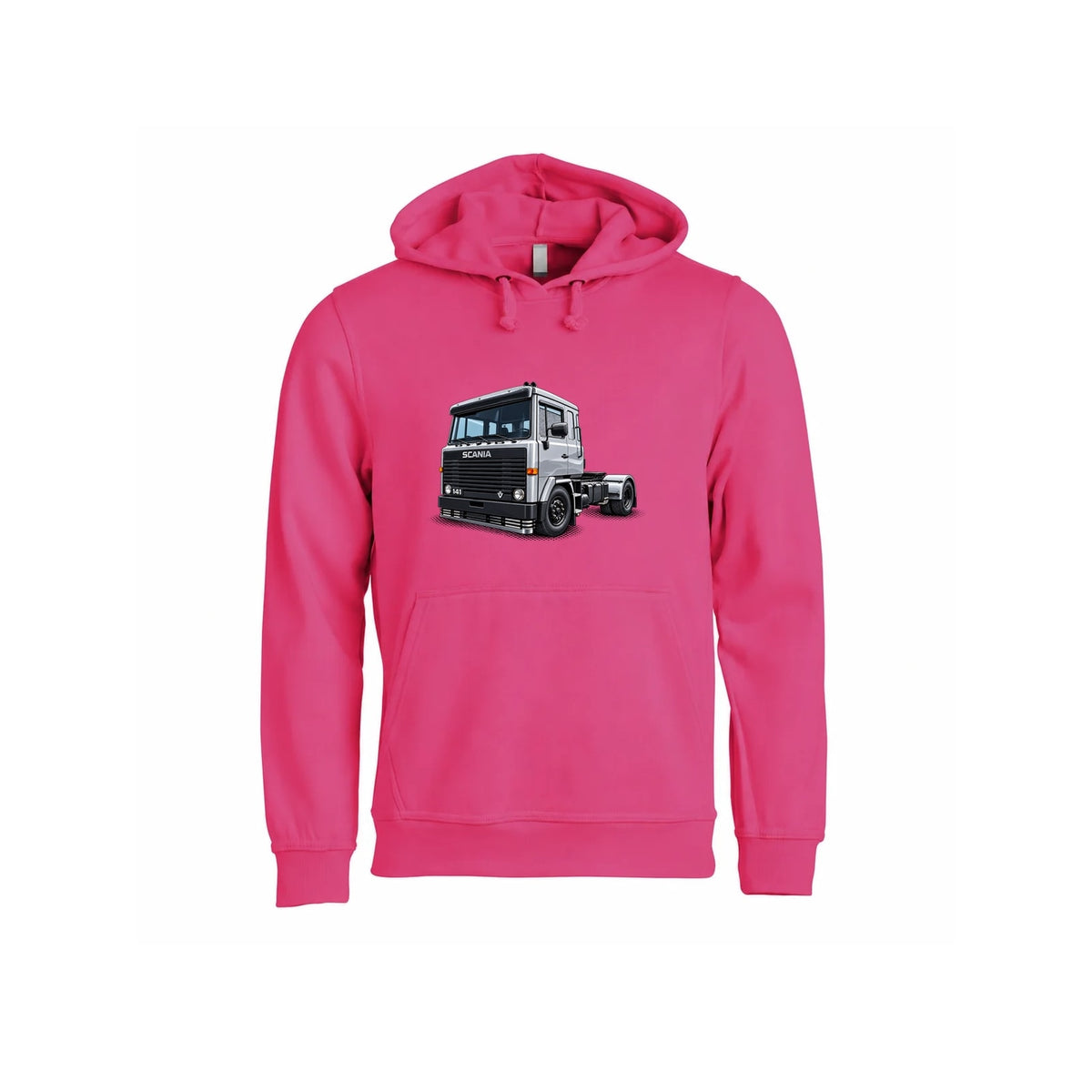 141 V8 Hettegenser – Rosa – foran