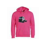 141 V8 Hettegenser – Rosa – foran