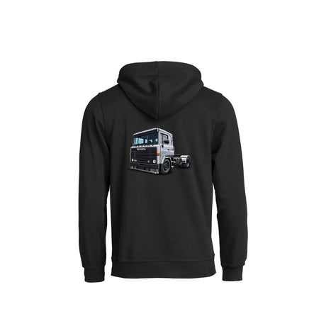 141 V8 Hettegenser – Sort – bak