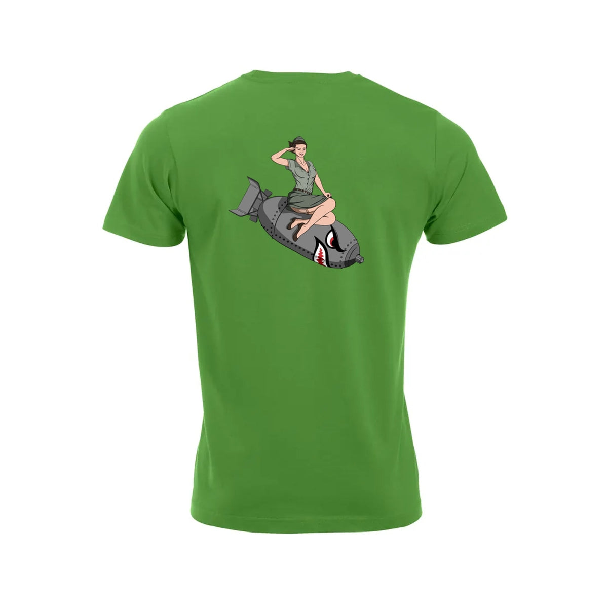 BomberChick T-skjorte – Grønn – bak