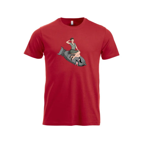 BomberChick T-skjorte – Rød – foran