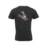 BomberChick T-skjorte – Sort – bak