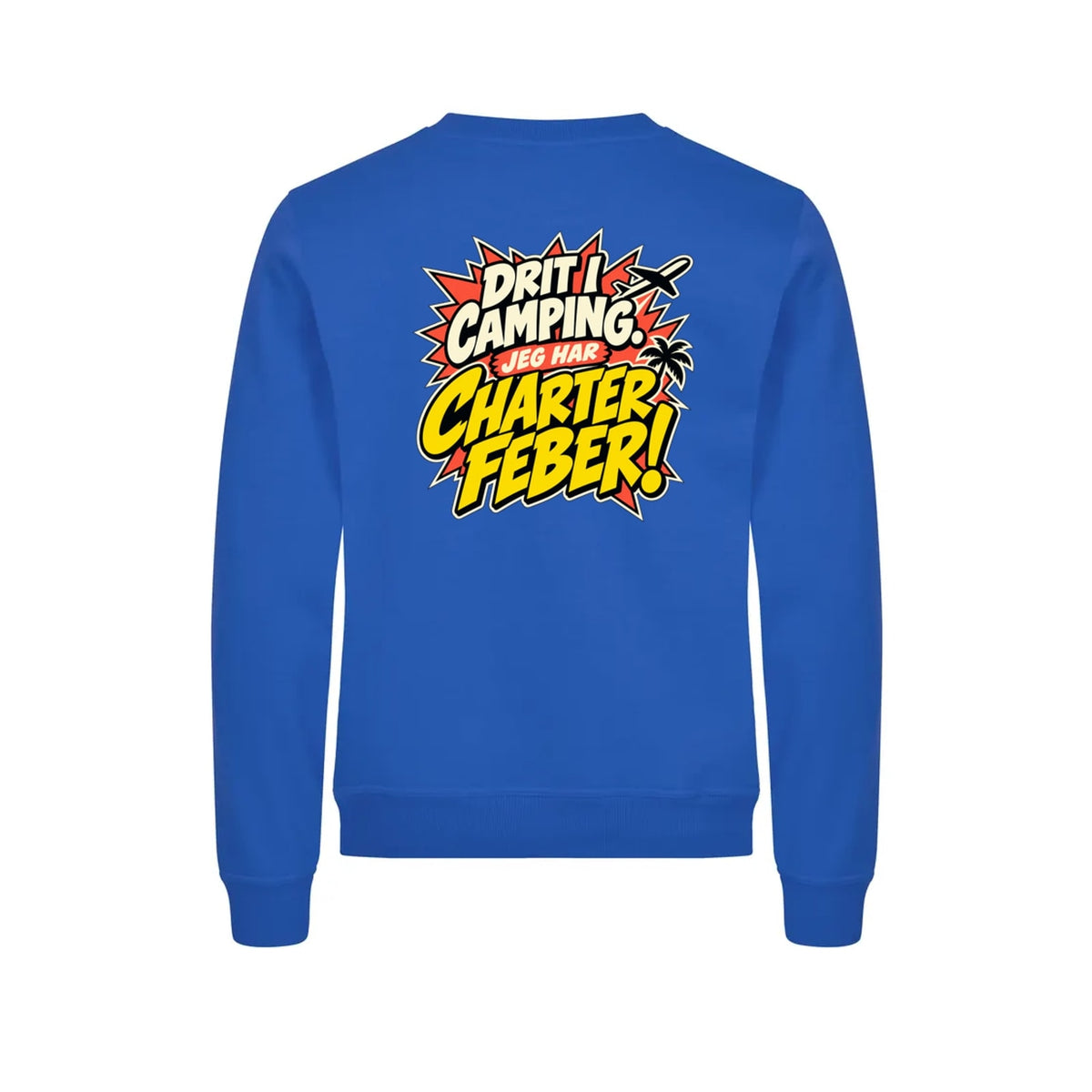Charterfeber Genser – Blå – bak