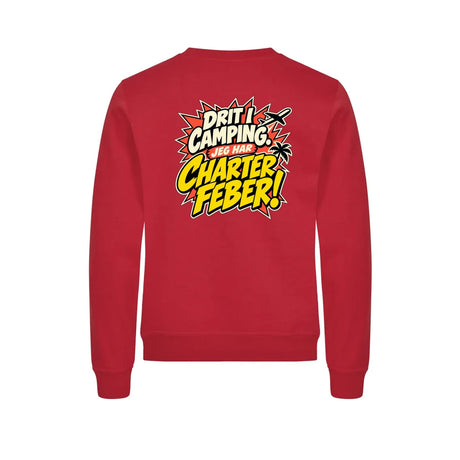 Charterfeber Genser – Rød – bak