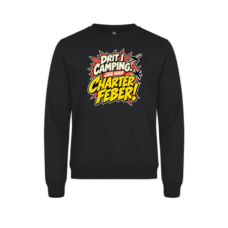 Charterfeber Genser – Sort – foran