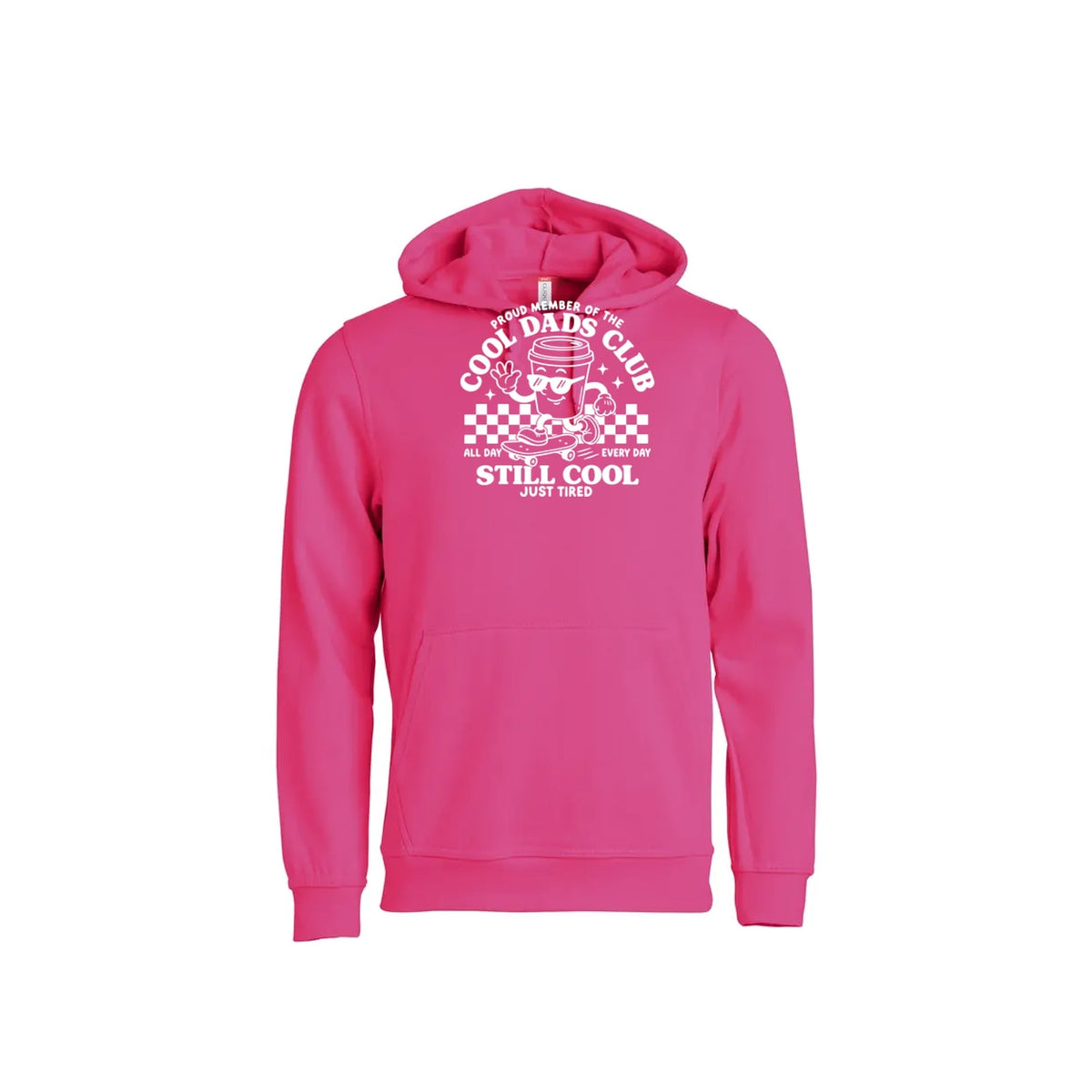 Cool Dads Club Hettegenser – Rosa – foran