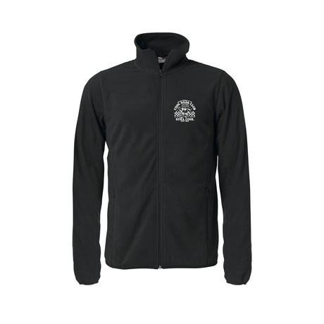 Cool Dads Club Fleecejakke – Sort – foran