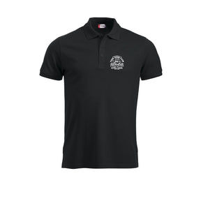 Cool Dads Club Piquetskjorte – Sort – foran